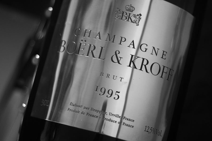 Champagne B de Boërl & Kroff
