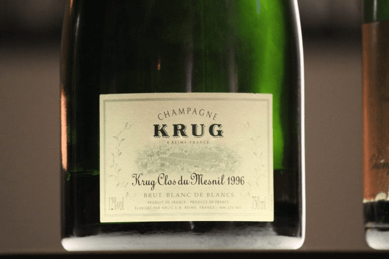 Krug Clos du Mesnil Brut 1996 - BestChampagne.se