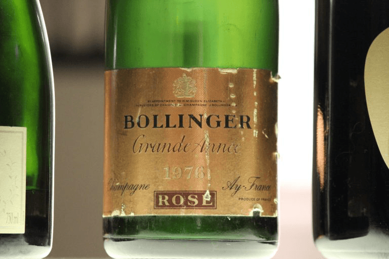 Bollinger La grand annee Rosé 1976 - BestChampagne.se