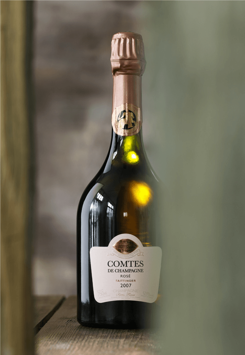 Comtes de Champagne Rosé Taittinger 2007 - BestChampagne.se