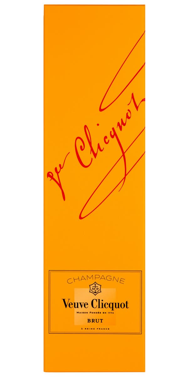 Veuve Clicquot Brut Gula Änkan - BestChampagne.se
