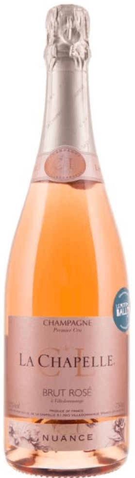 CL. de la Chapelle Nuance Rosé Brut Premier Cru - BestChampagne.se