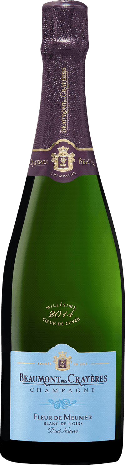 Beaumont des Crayères Fleur de Meunier Blanc de Noirs Brut Nature 2014 - BestChampagne.se