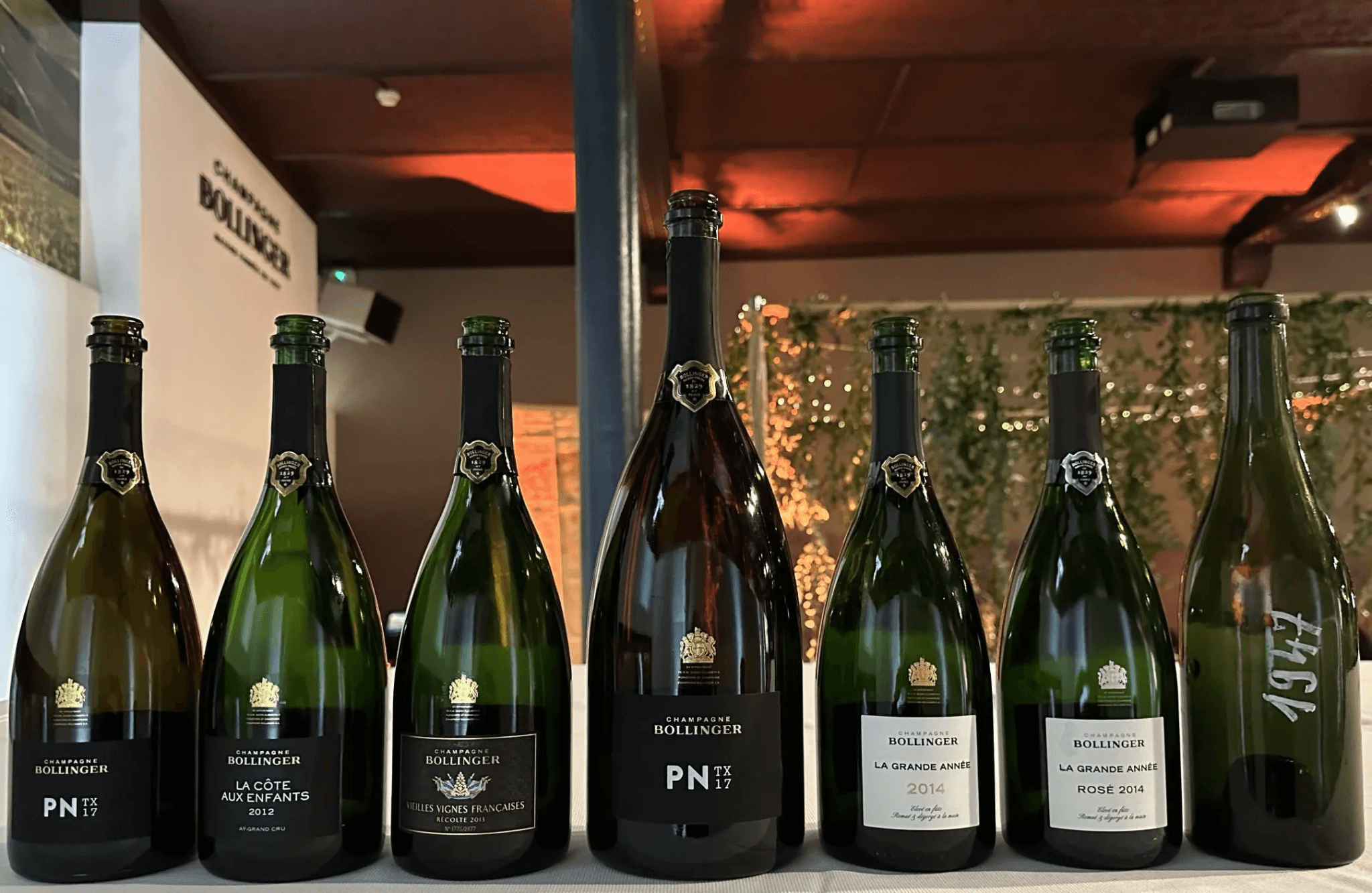 CHAMPAGNE BOLLINGER VÄRLDSNYHET