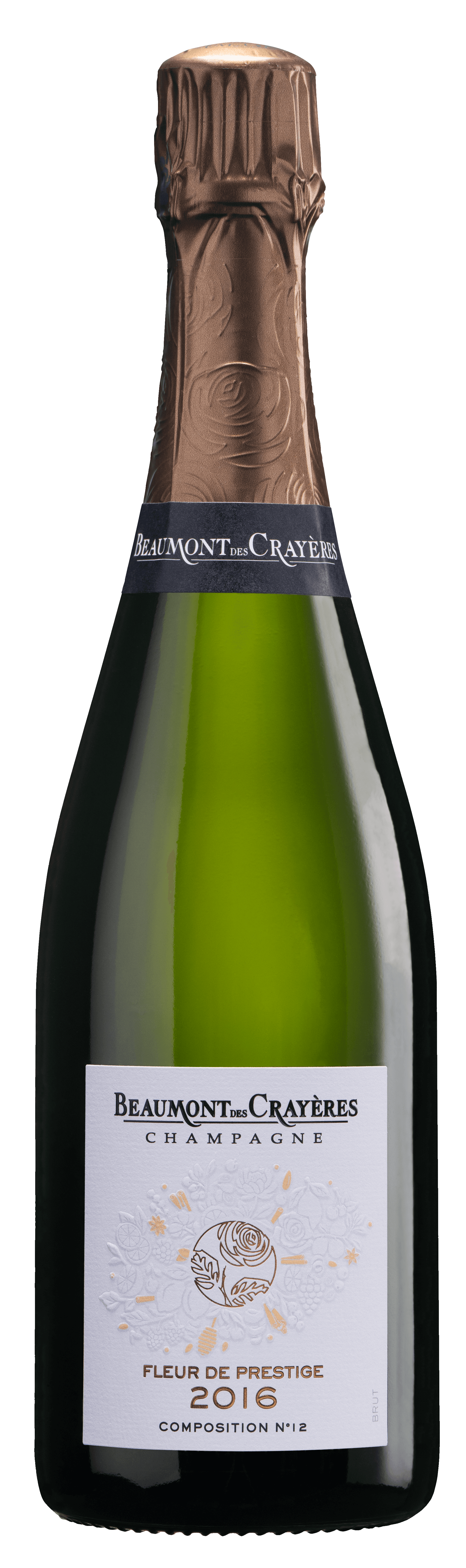 Beaumont des Crayeres Fleur de Prestige 2016 - BestChampagne.se