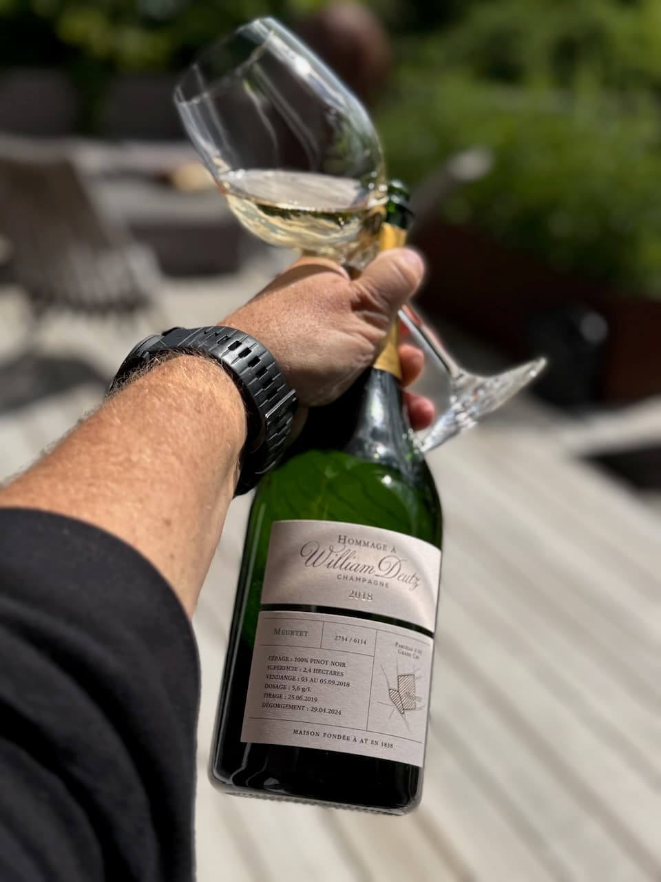 Champagne Deutz Hommage à William Deutz La Meurtet 2018 - BestChampagne.se