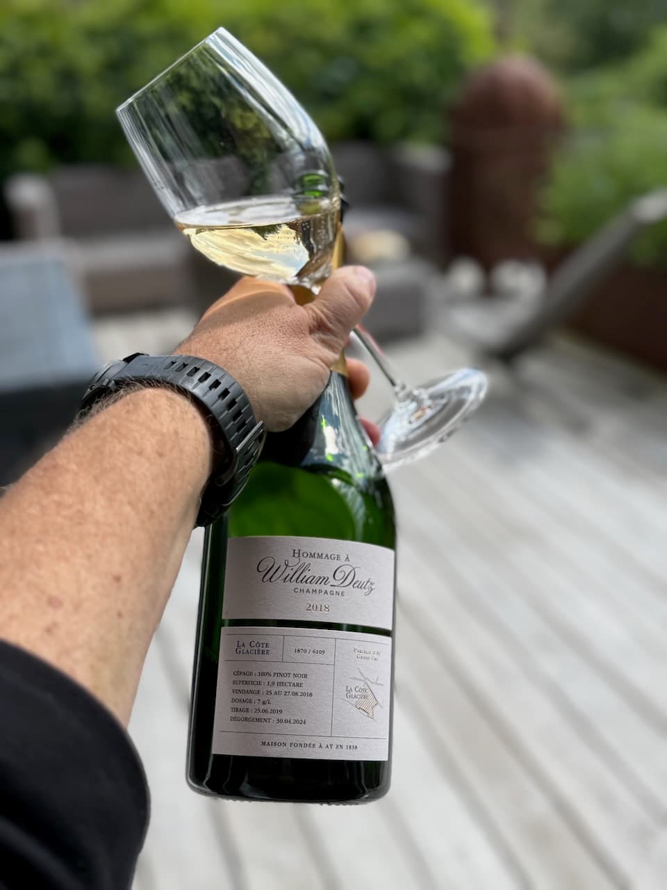 Champagne Deutz Hommage à William Deutz La Cote Glaciere 2018 - BestChampagne.se