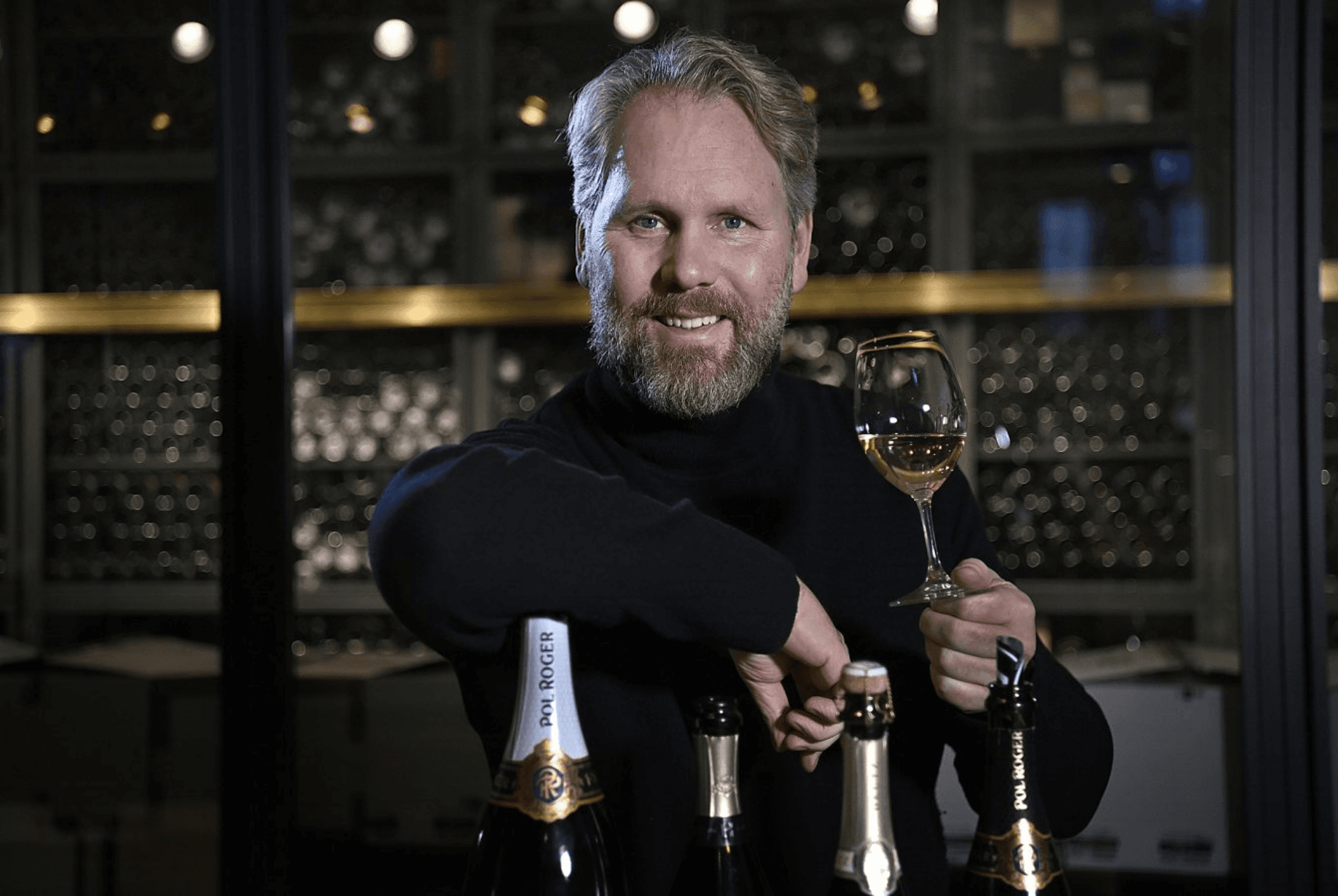 Champagneprovning med Fredrik Schelin